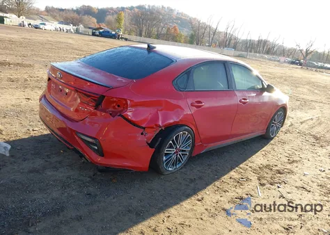 2021 Kia Forte Gt Manual from USA, damaged, VIN 3KPF44AC9ME271425